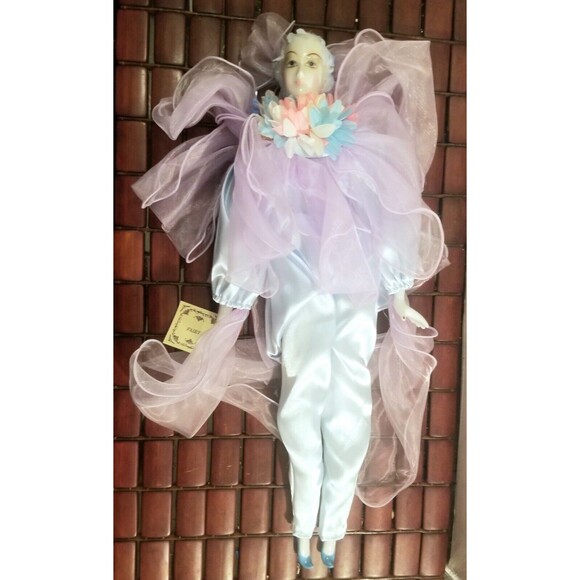 Vintage Fairy 20" Porcelain Bisque Doll Hand Painted Kingstate the Dollcrafter - Picture 1 of 8